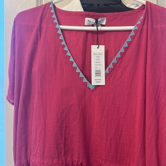 new with tags michael stars magenta Mila cover up - Picture 2 of 5